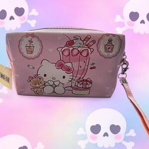 Pink Hello Kitty Wristlet Pouch